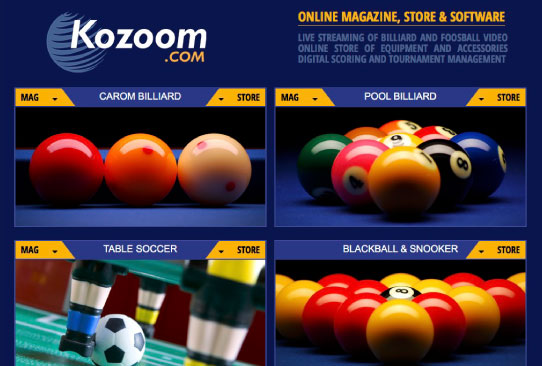 Capture d'écran site internet Kozoom